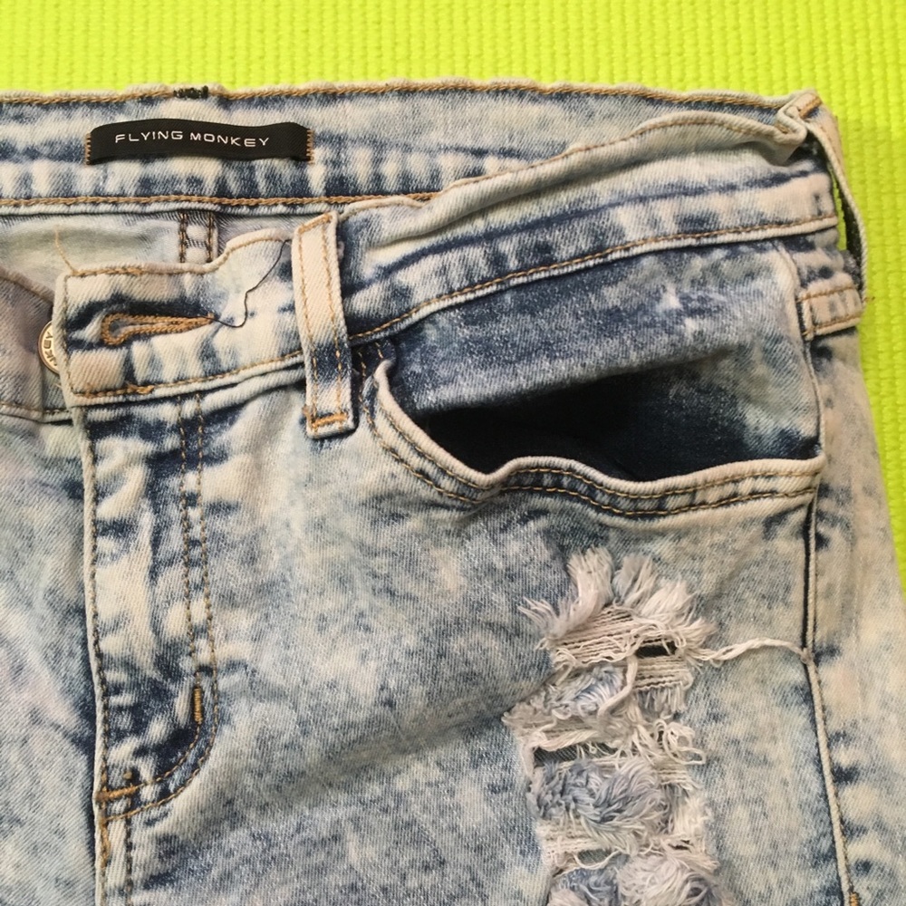 flying monkey jeans